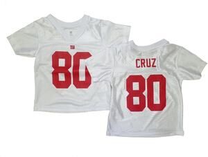 Vintage NFL New York Giants Victor Cruz White Toddler Jersey